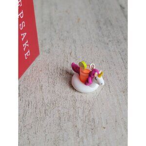 Hallmark floaty fun miniature unicorn pool ornament Xmas